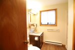 Lower Level Bathroom in Waterville Estates Vacation Rental